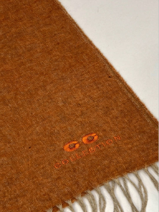 Men's Wool Scarf Orange LMB003