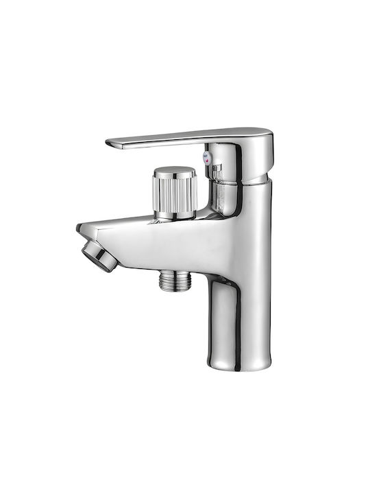 Avizar Mitigeur De Lavabo 1 Trou Finition Chromé Anti-corrosion Silver