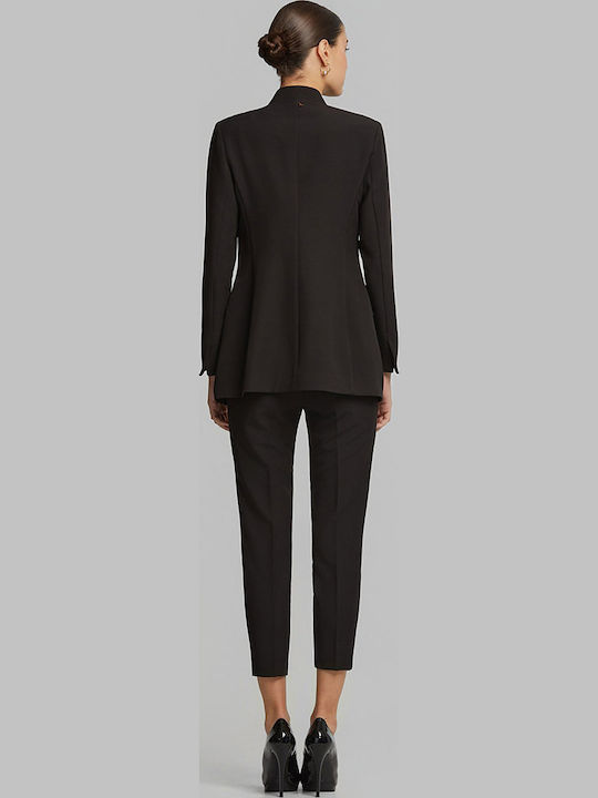 Lynne Women's Waisted Blazer Black