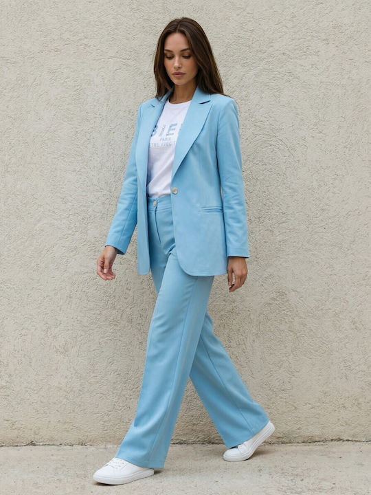 Derpouli Women's Blazer Siel