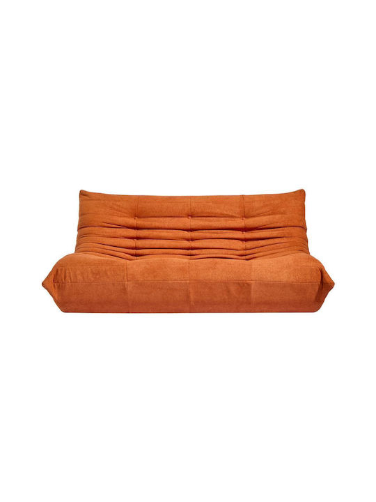 Togo Dreisitzer Sofa Orange 175x102x70cm
