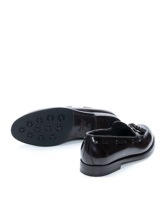 Δερμάτινα Ανδρικά Loafers σε Καφέ Χρώμα