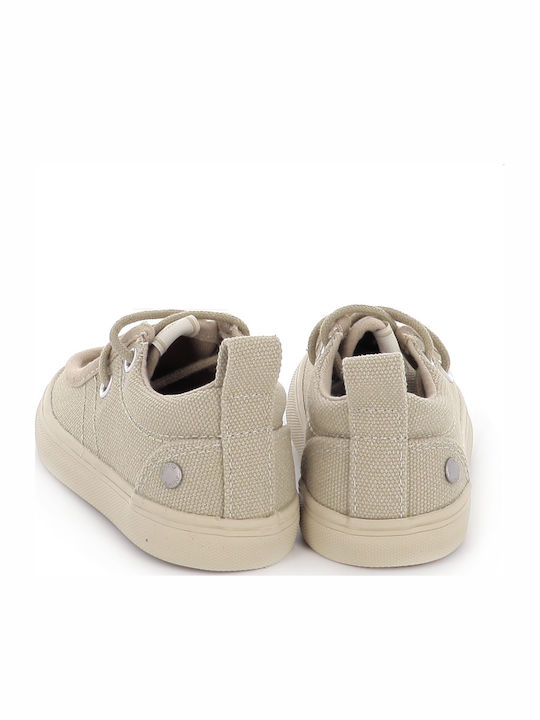 Mocasini Copii Casual Bej Din Țesătură