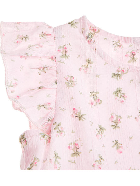 Rochie Fetiță Tulle Floral Roz
