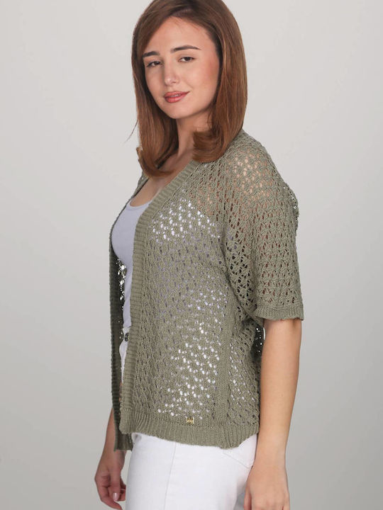 Women's Cardigan Khaki
