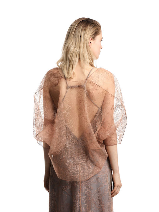 Emporio Armani Women's Pink Shawl