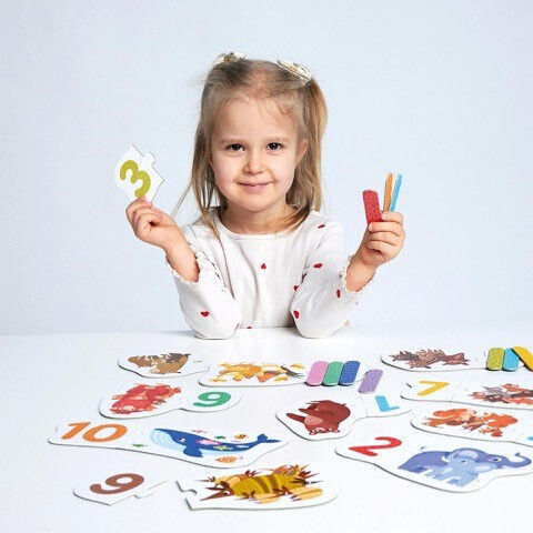 Παιδικό Puzzle Pairs Banana Panda