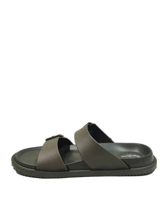 Herren Flip-Flops Anatomisch Khaki
