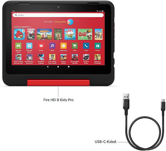 Amazon Fire HD 8 Kids Pro (2024) 8" Таблет (3GB/32GB) Disney Avengers