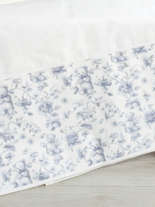 Bellissimo Set Botez Heritage Monogram Albastru