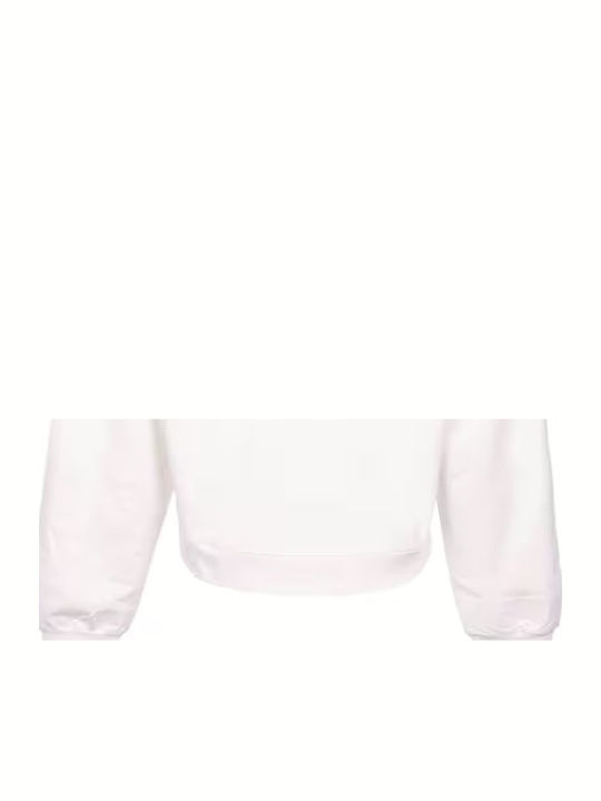 Sweatshirt Γυναικείο Φούτερ White