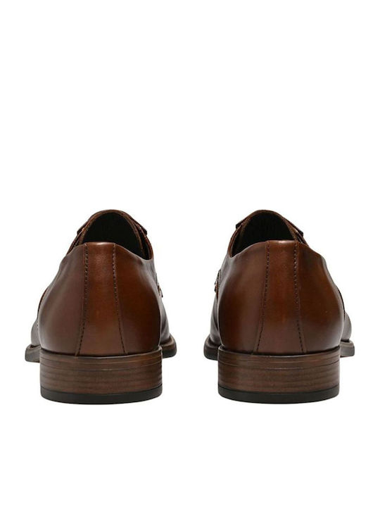 Leather Men's Casual Shoes Tabac Brown