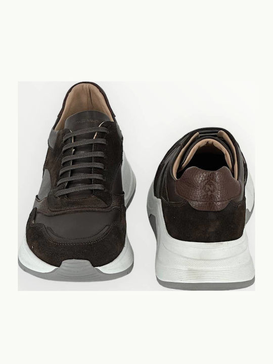 Pantofi Casual Pentru Bărbați Anatomici Din Piele Maro