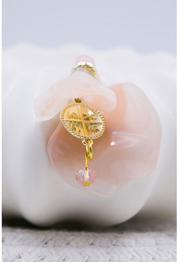 Kymi Christening Charm Keychain Orange 50 Pieces