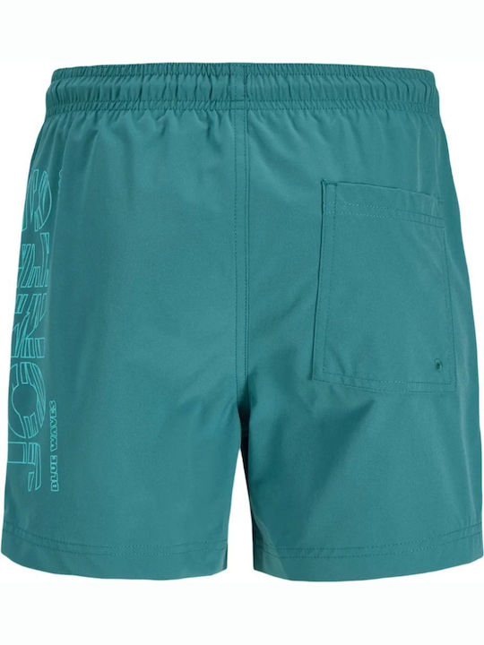 Jack & Jones Costum De Baie Pentru Copii Pantaloni Scurți De Înot Albastru