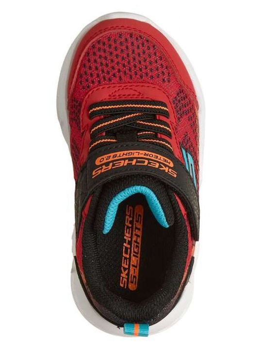Kids Sneakers with Lights Red