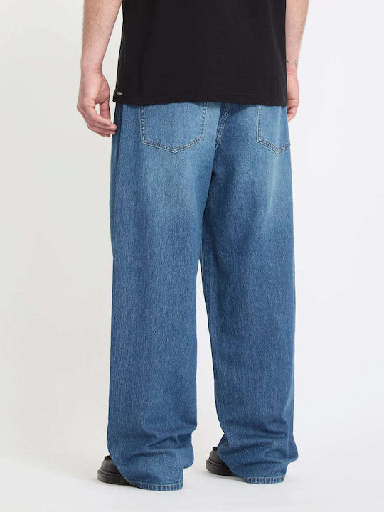 Chillow Men's Jeans Pants with Loose Fit Park Blue