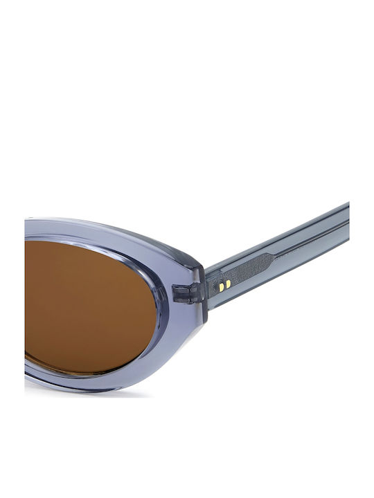Prive Revaux Women’s Sunglasses with Gray Horn-Rimmed Frame and Gray Lens PR3004/G/S-63M70