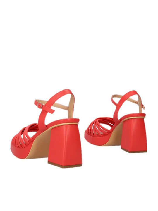 Red Sandals