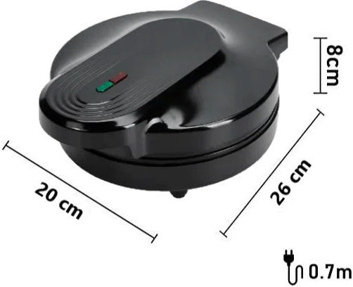 Aparat de Vafe pentru Vafe Rotunde 1000W