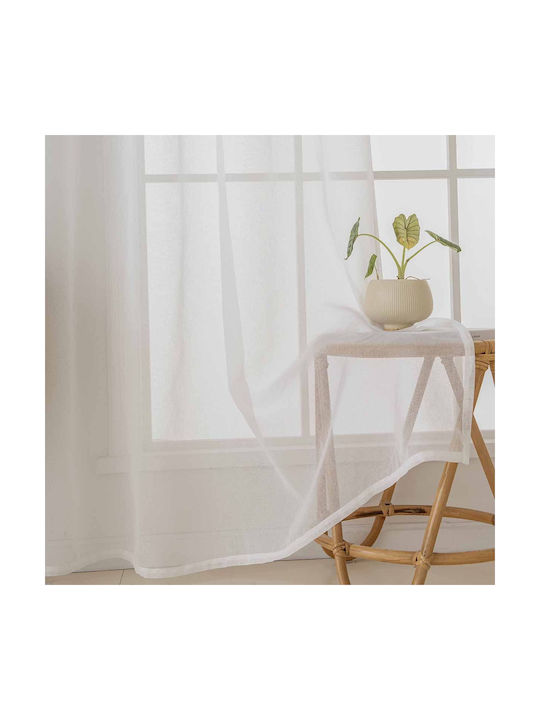 Beauty Home Curtain with Ecru Grommets 140x270cm