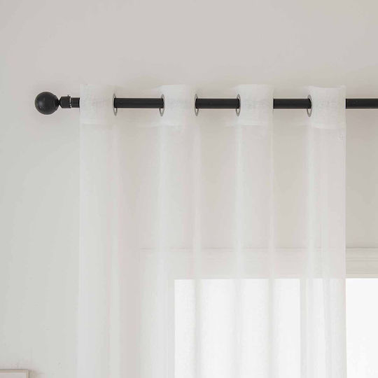 Beauty Home Curtain with Ecru Grommets 140x270cm
