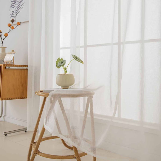Beauty Home Curtain with Ecru Grommets 140x270cm