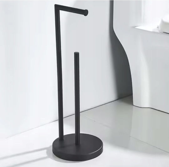 Metallic Toilet Brush Black