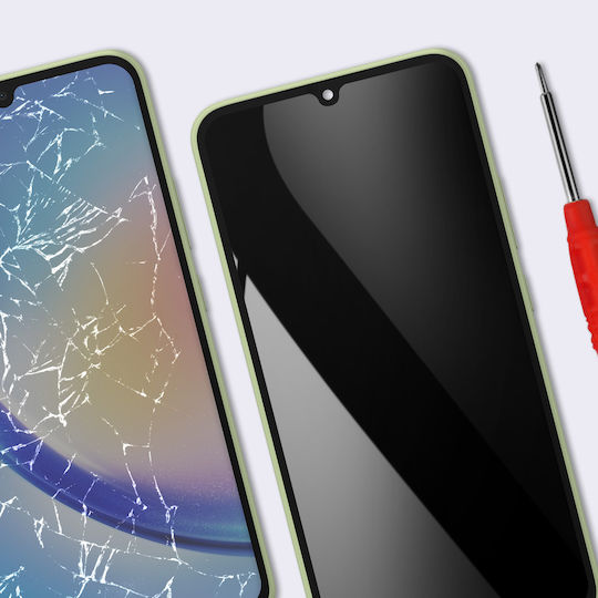 Clappio Full Soft Oled Replacement Screen Galaxy A34 5g Chassis Lime