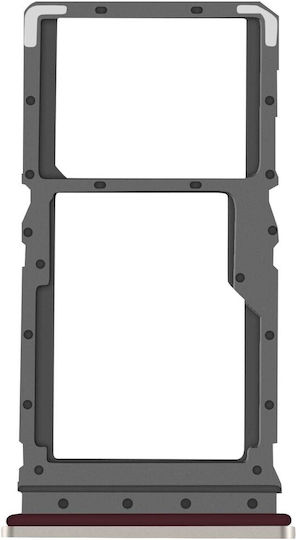 Clappio Sim Tray Redmi 15 5G 4G Hybrid Dual Nano Sim Microsd Slot Graue