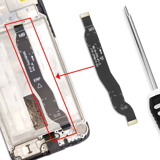 Clappio Motherboard Cable Replacement Part Xiaomi Redmi 15 5g Black