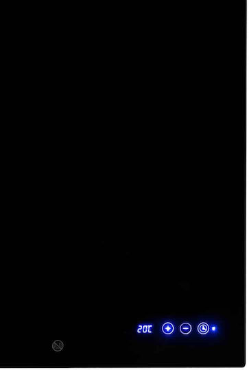Eurom Radiator Electric Pentru Prosoape cu Fațadă de Sticlă 600W 115x46.5cm Negru
