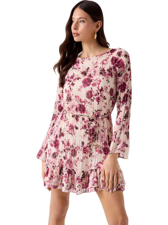 Sommer Mini Damenkleid Burgundisch