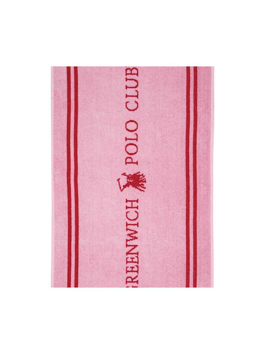 Greenwich Polo Club Essential Cotton Pink Gym Towel 45x90cm