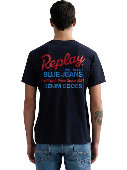 Replay T-shirt Blue M3349.000.2660-970