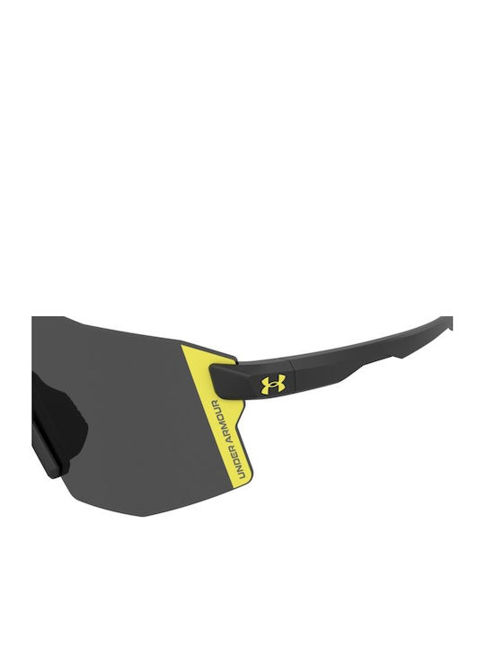 Under Armour Pro Ochelari De Soare Pentru Bărbați Cu Culoare Neagră A Șevelului Și Culoare Neagră A Lentilei