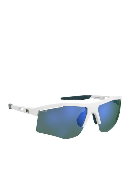Under Armour Ochelari De Soare Pentru Bărbați Cu Culoare Verde Cadru Și Culoare Verde Lentilă