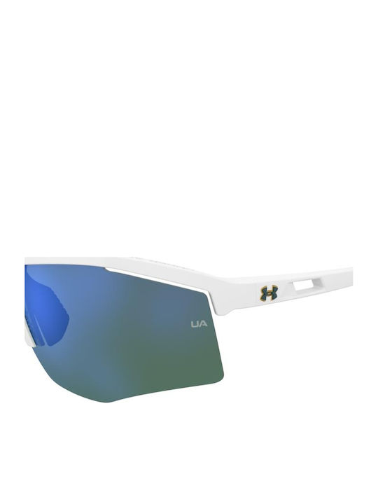 Under Armour Ochelari De Soare Pentru Bărbați Cu Culoare Verde Cadru Și Culoare Verde Lentilă