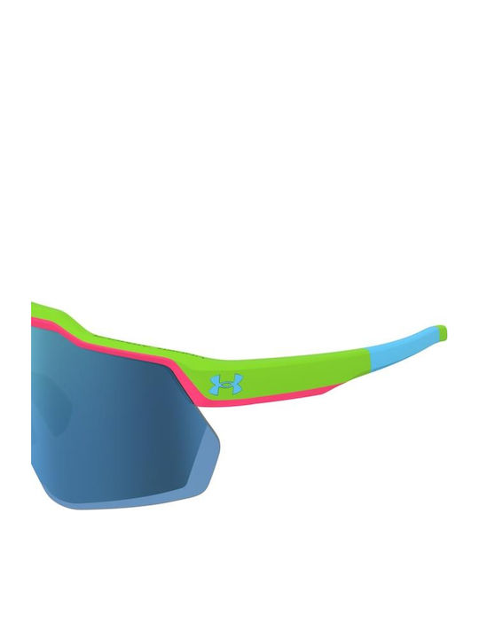 Under Armour Pro Ochelari De Soare Pentru Bărbați Cu Culoare Verde De Cadru Și Culoare Verde De Lentilă