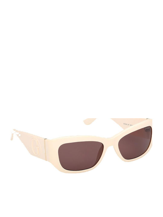Guess Unisex Ochelari De Soare Cu Culoare Full Face Bej Și Culoare Violet Degrade GS00253-25Y