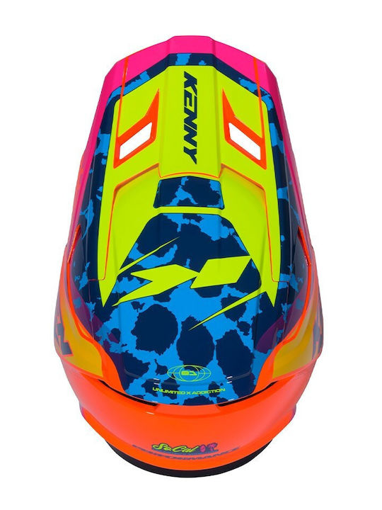 Kenny MX Performance Graphic+ Socal Motorcycle Helmet Motocross ECE 22.06 1259gr