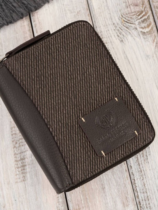 Leder Herren Bote Tasche Braun