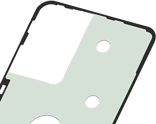 Clappio Rear Glass Facade Adhesive Galaxy A34 5g Green