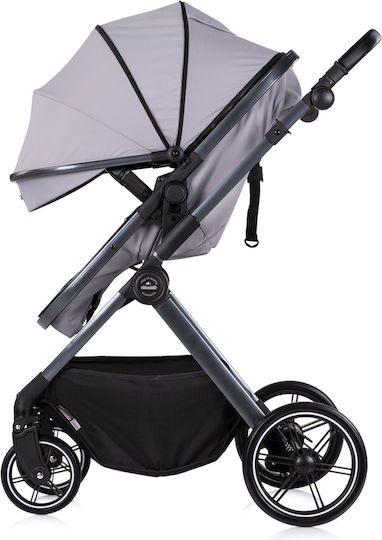 Chipolino Pearl Reversible 2 in 1 Baby Stroller Suitable for Newborn Platinum