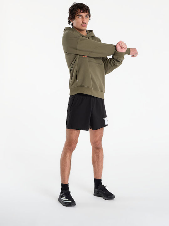 Sweatshirt with Hood Olive Strata