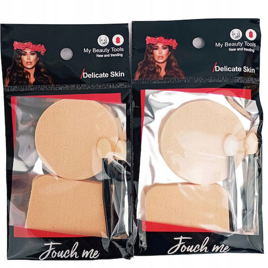 Professionelles Set mit Make-up Schwämme für Stiftung Make-up 2 Stück