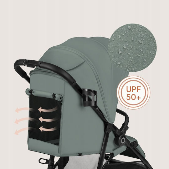 Lionelo Emerald Baby Stroller Suitable From 6+ Months Green Forest 9.7kg