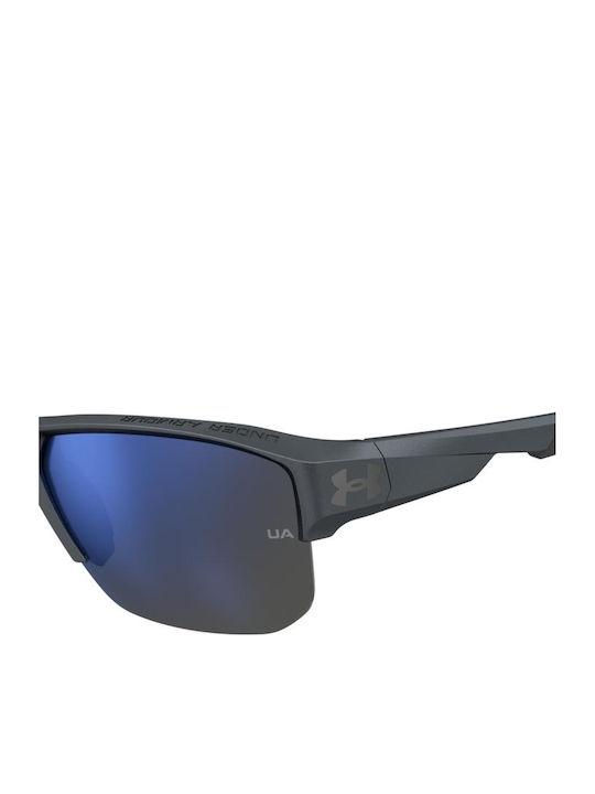 Under Armour Ochelari De Soare Pentru Bărbați Cu Culoare Gri A Scelețului Și Culoare Gri A Făcătorului