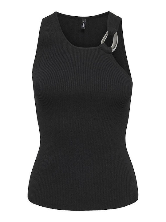 Meddi Women's Sleeveless Sweater Black
