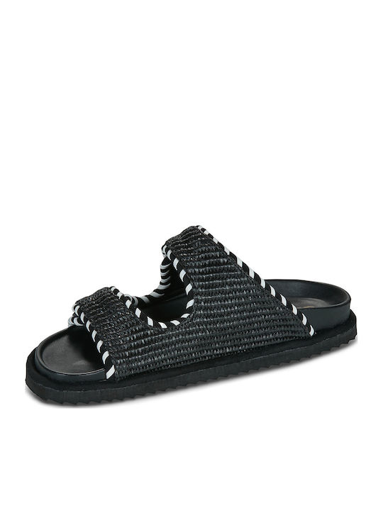 Women's Flat Sandals Black